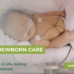 High-risk newborn care in Delhi at Sapling Hospital showing a premature baby receiving NICU monitoring and advanced neonatal support.